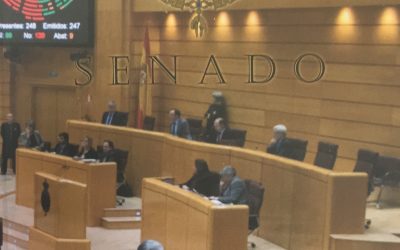 Montalbán se hace presente en el Senado de España